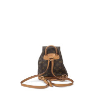 Louis Vuitton Montsouris Backpack PM21 en Toile en Marron