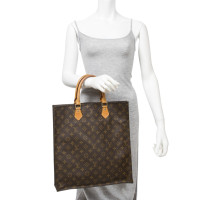 Louis Vuitton Sac Plat NM36 in Tela in Marrone