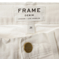 Frame Denim Jeans in white