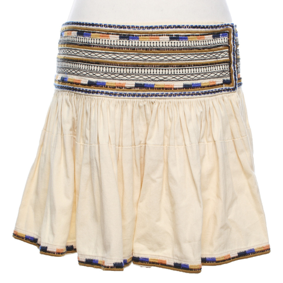 Isabel Marant Jupe en Coton en Beige