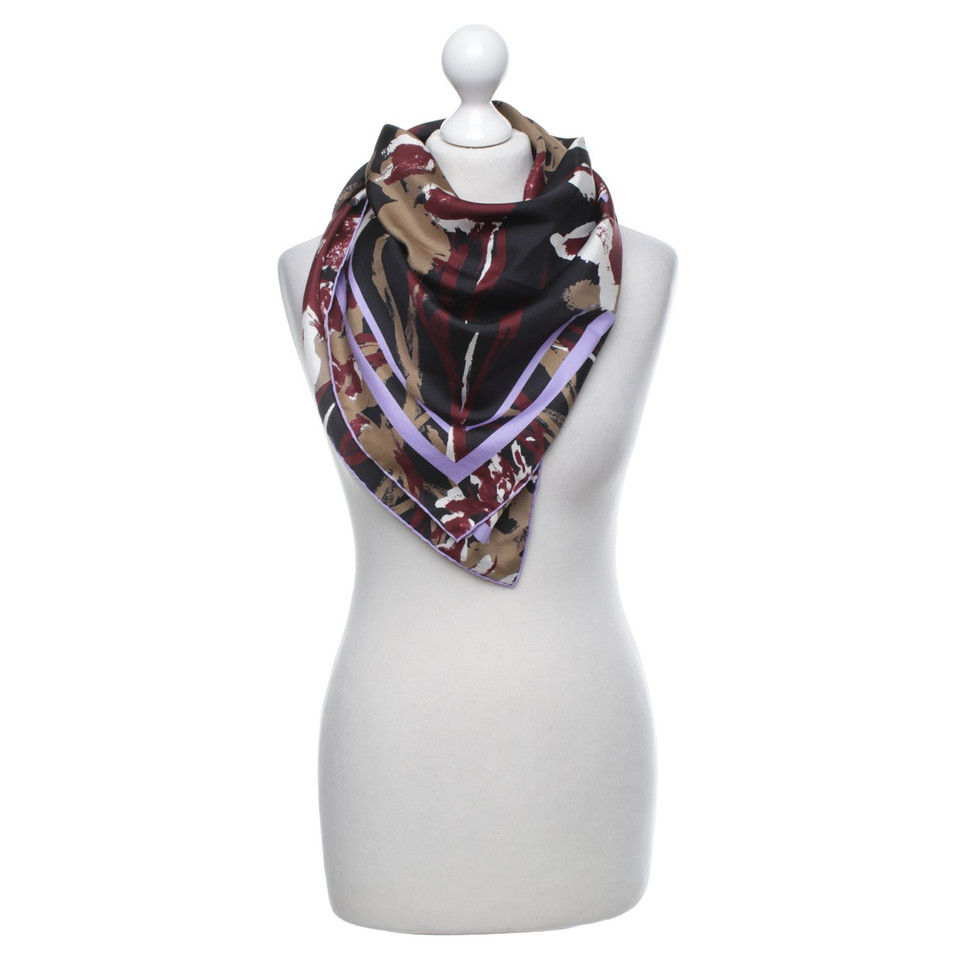 Bally Silk scarf with pattern