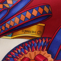 Hermès Zijden sjaal met strik motief