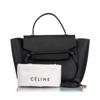Céline Belt Bag Mini en Cuir en Noir