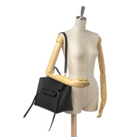 Céline Belt Bag Mini aus Leder in Schwarz