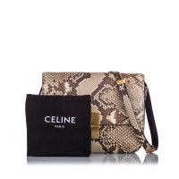 Céline Classic Bag aus Leder in Beige