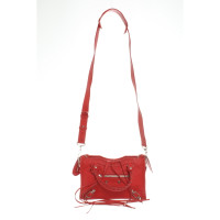 Balenciaga City Bag aus Leder in Rot
