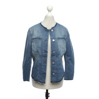 7 For All Mankind Jacket/Coat in Blue