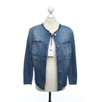 7 For All Mankind Jacket/Coat in Blue