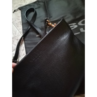 Tosca Blu Handtasche aus Leder in Schwarz