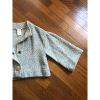 Chloé Top Wool in Grey