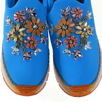 Dolce & Gabbana Slippers/Ballerina's in Blauw