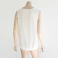 Ann Demeulemeester Top Viscose in White