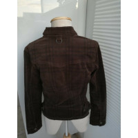 Burberry Blazer aus Baumwolle in Braun