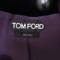 Tom Ford blazer velours avec des points décoratifs