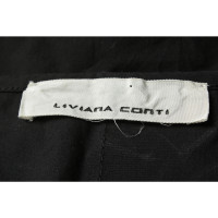 Liviana Conti Top en Coton en Noir
