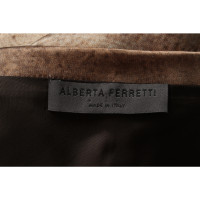 Alberta Ferretti Dress Silk in Brown