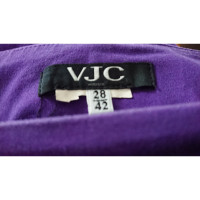 Versace Gonna in Cotone in Viola