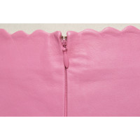 Versace Jupe en Cuir en Rose/pink
