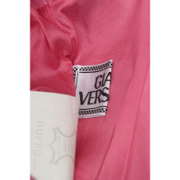 Versace Robe en Cuir en Rose/pink