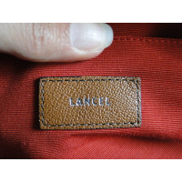 Lancel Handtasche aus Leder in Braun