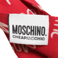 Moschino Love Halstuch mit Brosche