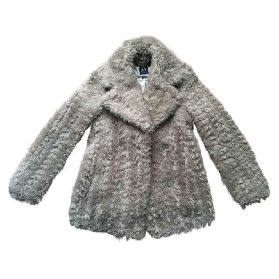 Armani Faux fur jacket in grey