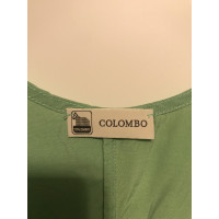 Colombo Robe en Soie en Vert
