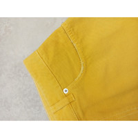 Ganni Skirt Cotton in Yellow