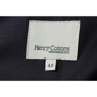 Henry Cotton's Oberteil aus Baumwolle in Blau