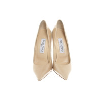 Jimmy Choo Pumps/Peeptoes en Cuir verni en Beige