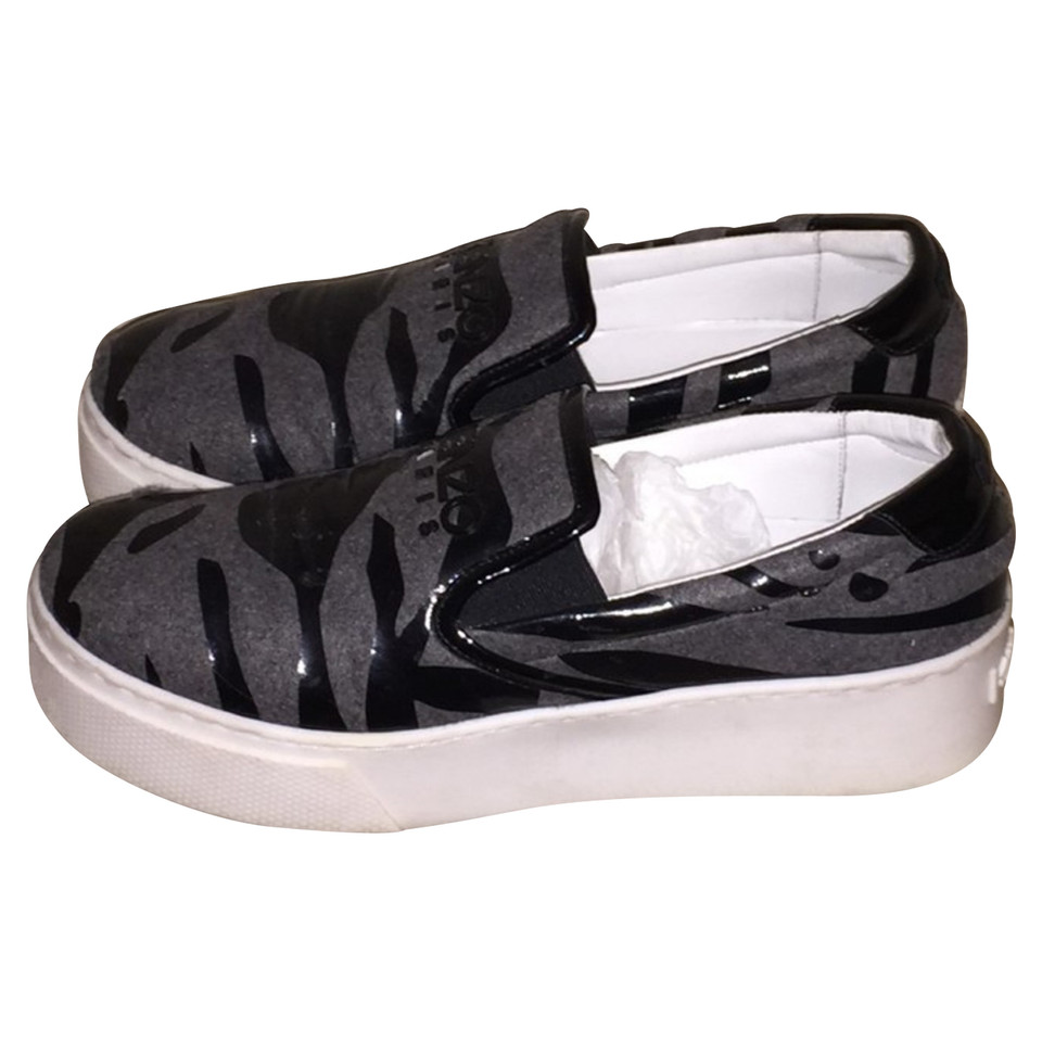 Kenzo Canvas sneakers in grey