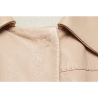 Piazza Sempione Veste/Manteau en Cuir en Nude