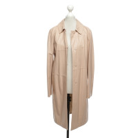 Piazza Sempione Veste/Manteau en Cuir en Nude