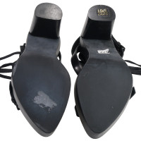 Ann Demeulemeester Sandalen Leer in Zwart