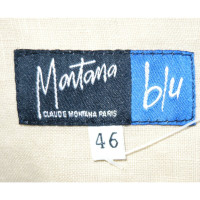 Claude Montana Jacket/Coat Linen in Beige