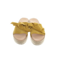 Fred Sandals Leather in Yellow