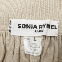 Sonia Rykiel Knitted skirt in beige