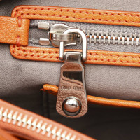 Miu Miu Shoulder bag Leather in Orange