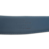 Louis Vuitton Belt Leather in Blue