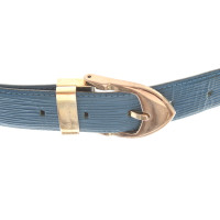 Louis Vuitton Gürtel aus Leder in Blau