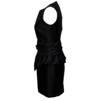 Reiss Dress Silk in Black
