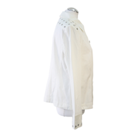 Escada Jacket/Coat Cotton in White