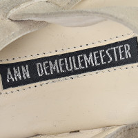 Ann Demeulemeester Sandalen Suède in Beige