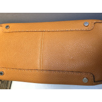 Ermanno Scervino Handbag Leather in Orange
