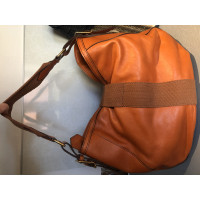 Burberry Tote bag Leather in Orange