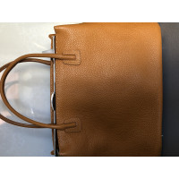 Ermanno Scervino Handtasche aus Leder in Orange