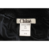 Chloé Kleid aus Viskose in Schwarz