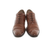 Massimo Dutti Chaussures à lacets en Cuir en Marron