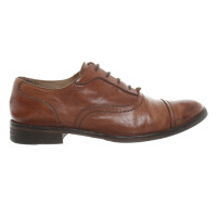 Massimo Dutti Lace-up shoes Leather in Brown
