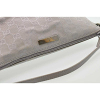 Gucci Handtasche aus Canvas in Violett